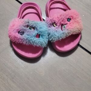 Colorful Fuzzy Kids Slides